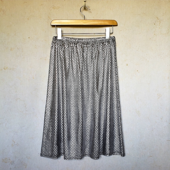 Urban Outfitters M metallic print glam skirt - Picture 5 of 5